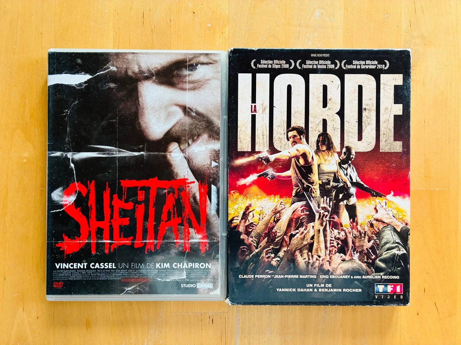 Lot 2 DVD horreur made in France cultes: Sheitan et La Horde.